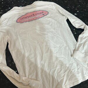 Kids XL(18) Vineyard Vines Long Sleeve Top - White